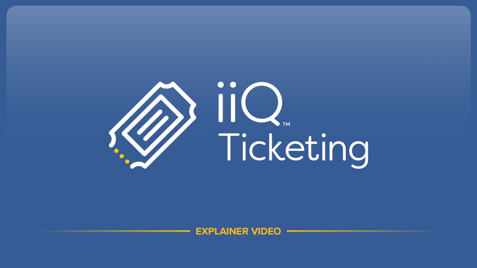 screenshot of iiQ Ticketing
